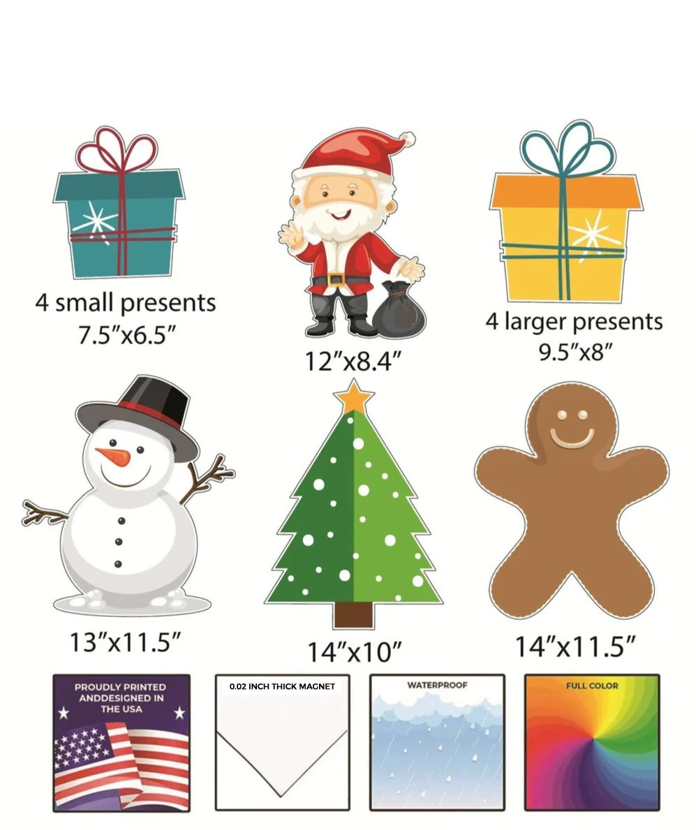 Christmas Themed Magnets - Image 3