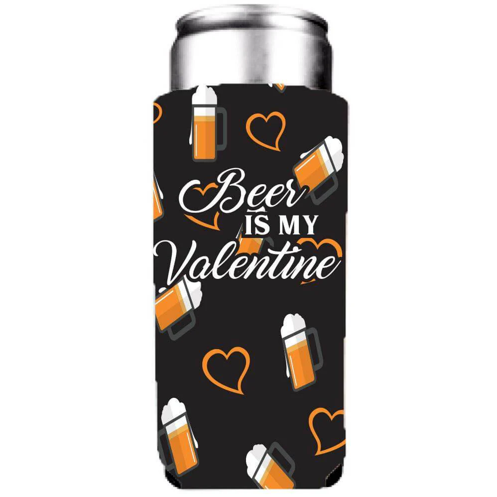 Coffee/Beer is my Valentine Mug & Can Cooler Gift Set - Image 3