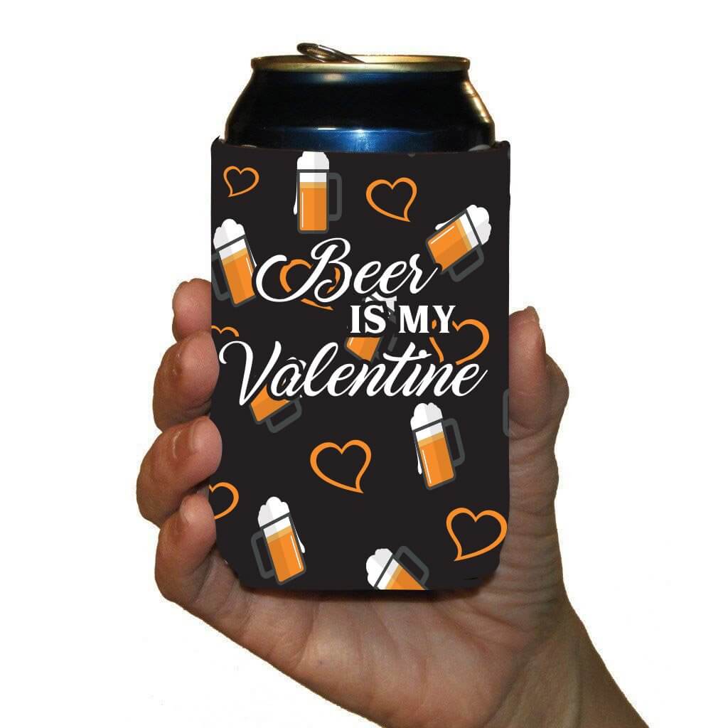 Coffee/Beer is my Valentine Mug & Can Cooler Gift Set - Image 4