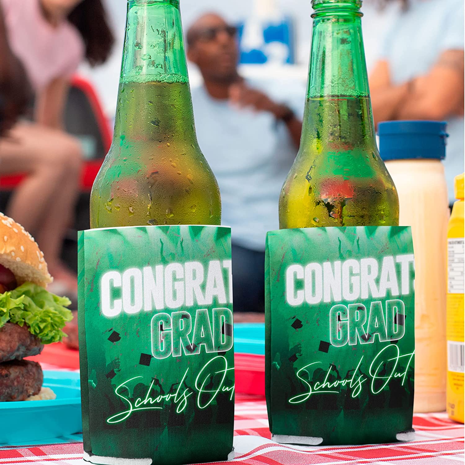 Congrats Grad Can Coolers Set of 25