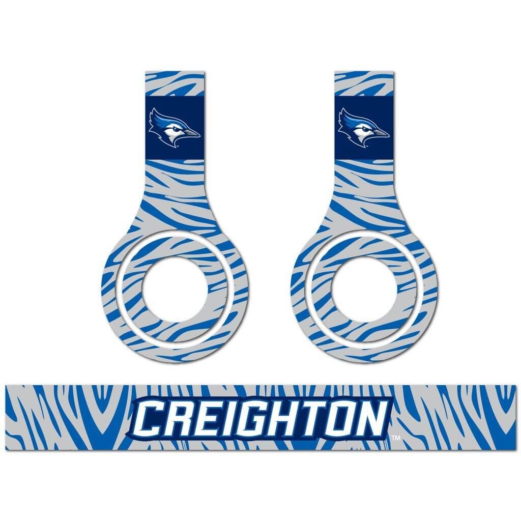 Creighton University Animal Patterns Skin Set of 3 for Beats Solo HD - Image 2