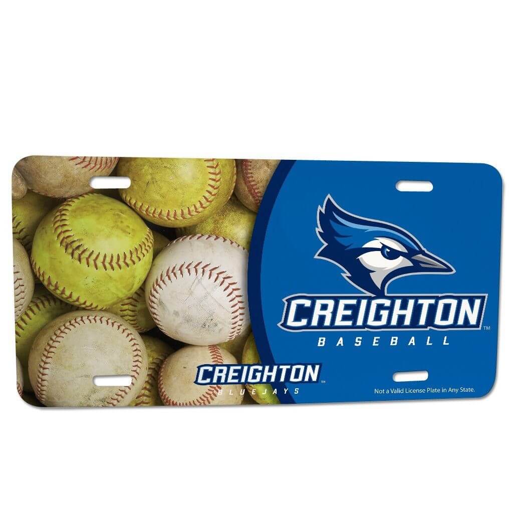 Creighton University Baseball License Plate