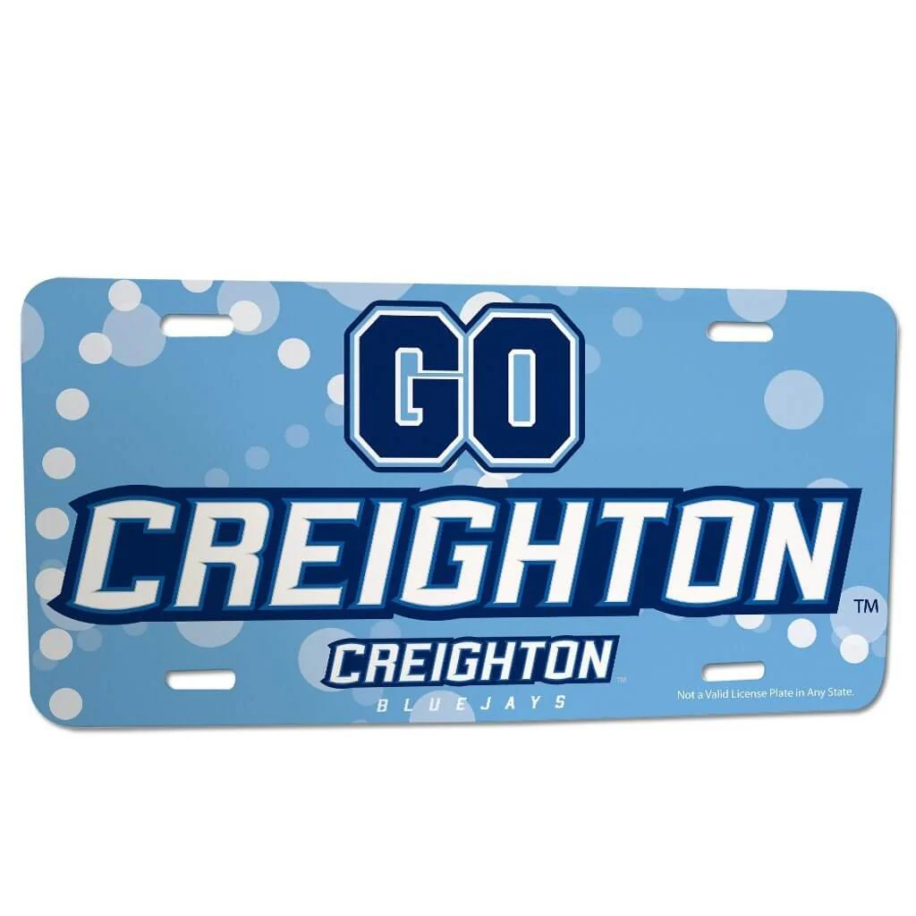 Go Creighton University License Plate