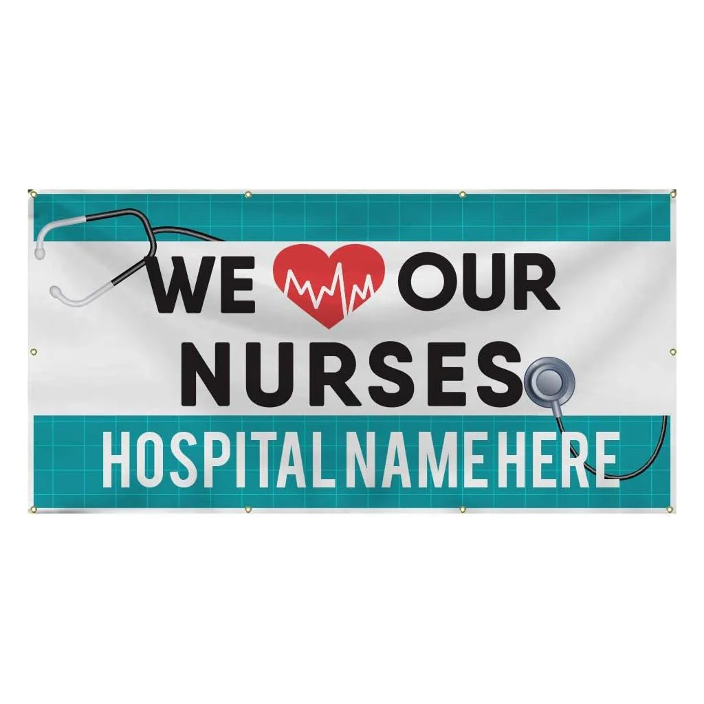 Custom 3x6 FT Medical Staff Hospital Banner - Image 6