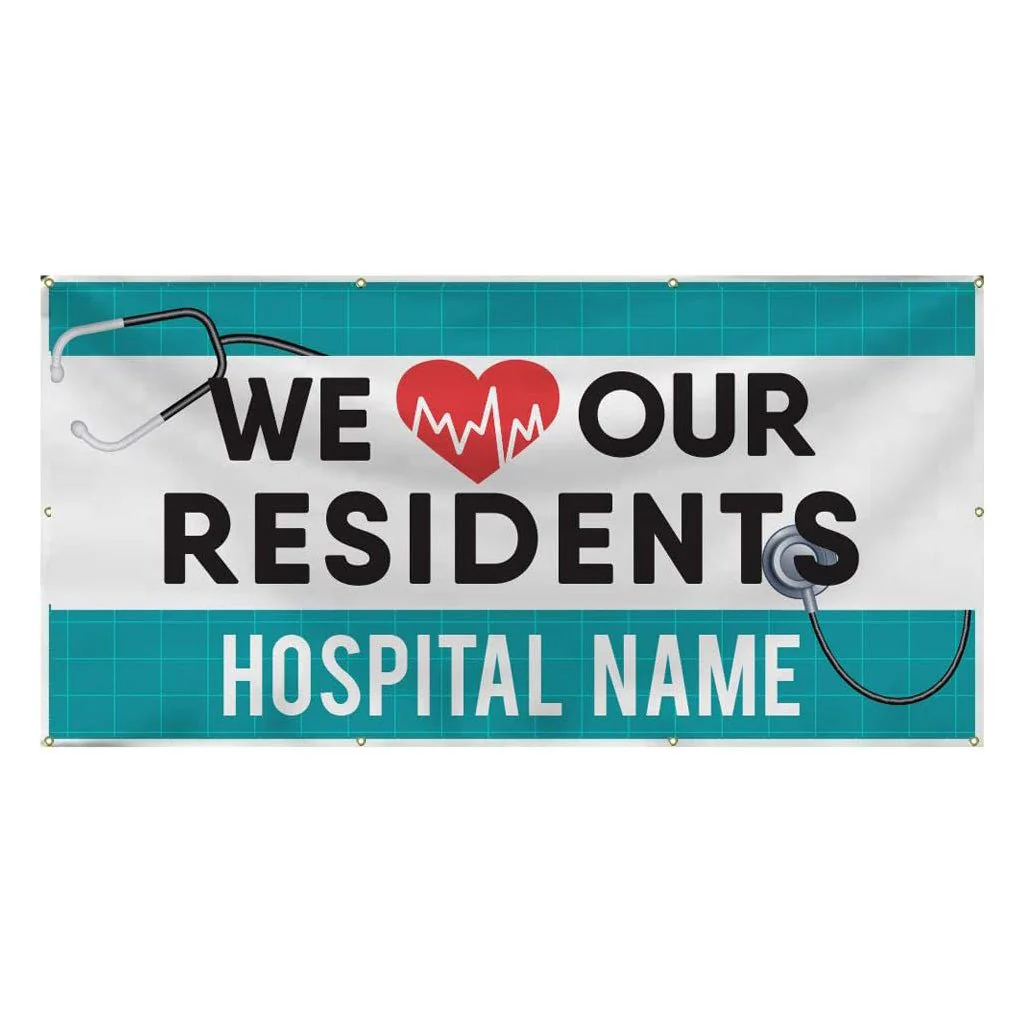 Custom 3x6 FT Medical Staff Hospital Banner - Image 7