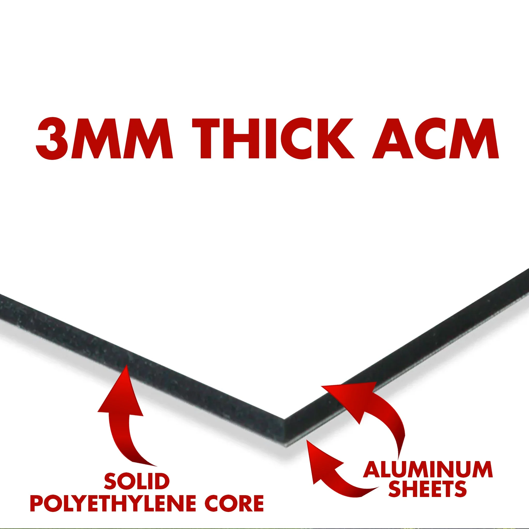 Custom Apartment Complex Sign with Vinyl Frame Kit | Includes 3mm ACM Panel, 8' Vinyl Posts & Rails - Image 7