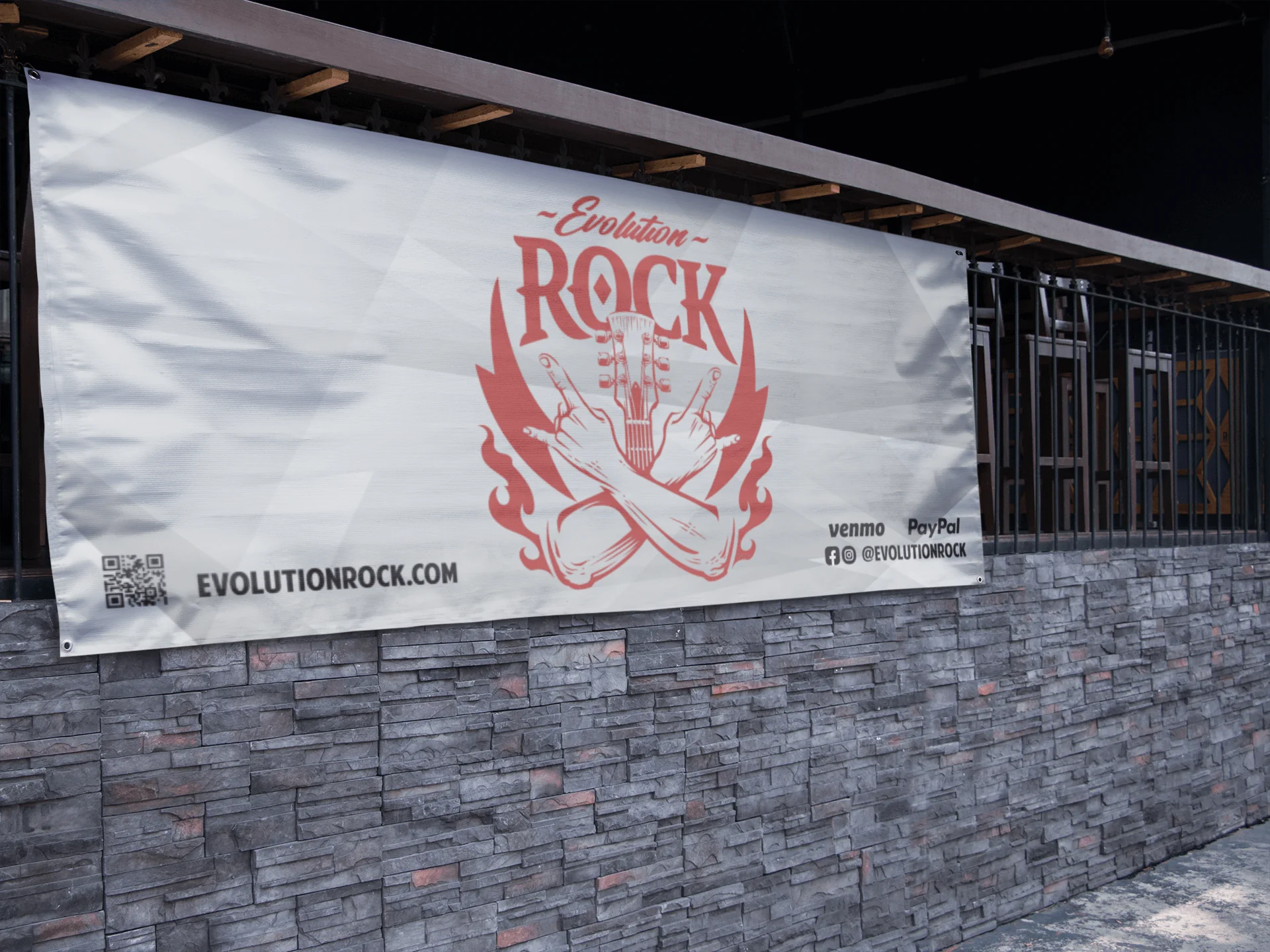 Custom Band Banner