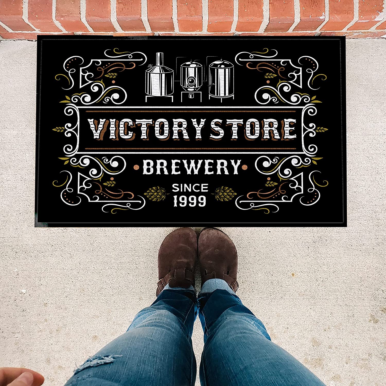 Personalized Brewery Doormat - for Business Owners
