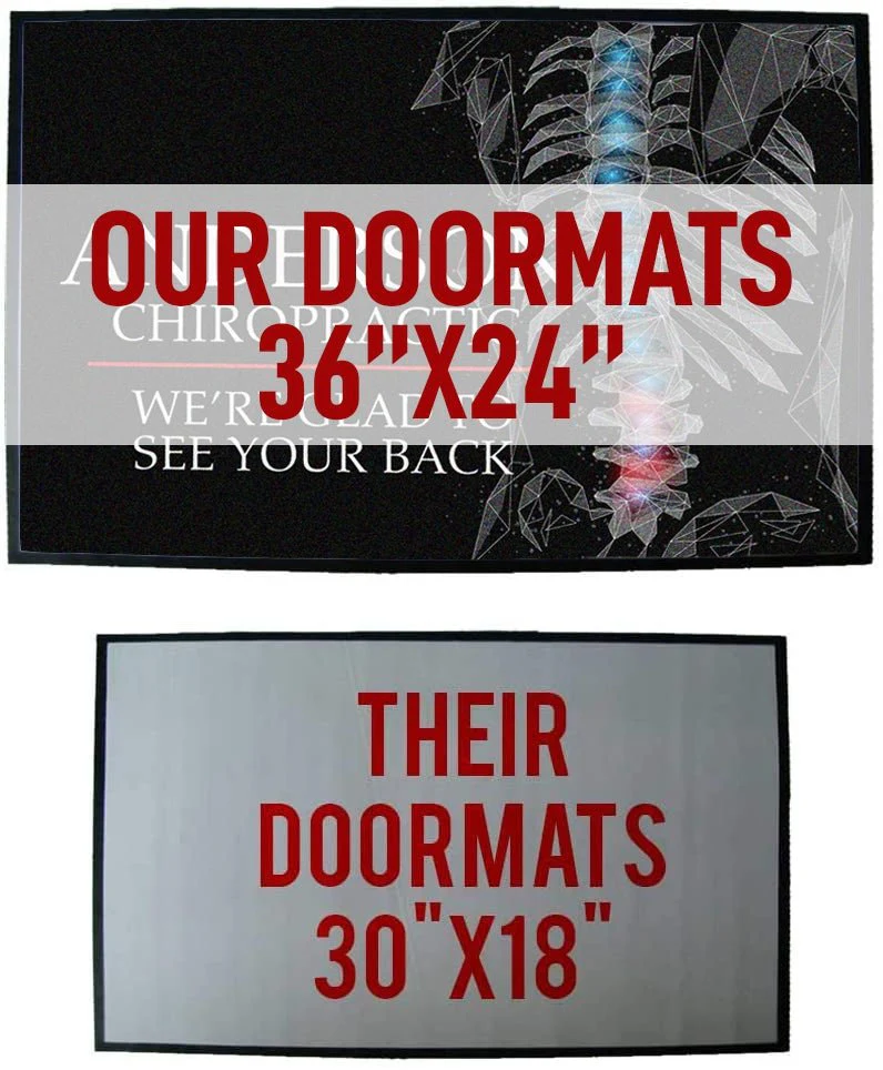 Custom Chiropractor Door Mat - Image 3