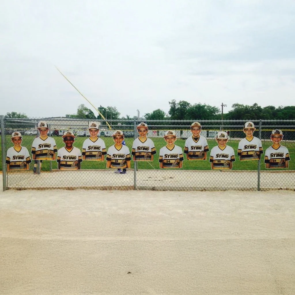 Team Player Photo Plastic Cutouts - Image 10