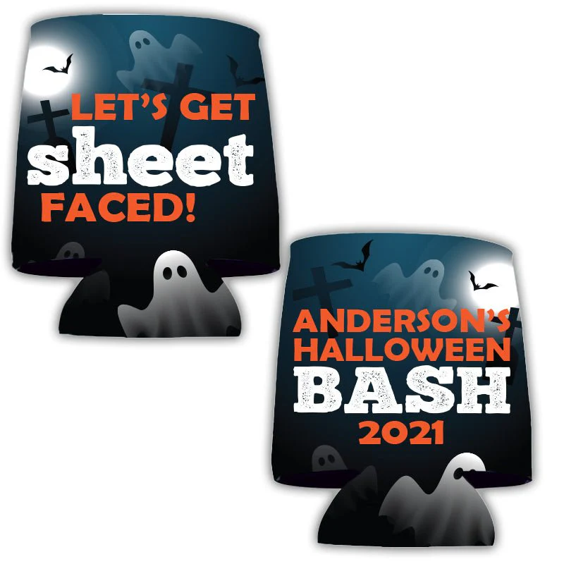 Custom Halloween Bash Can Cooler Pack - Image 2