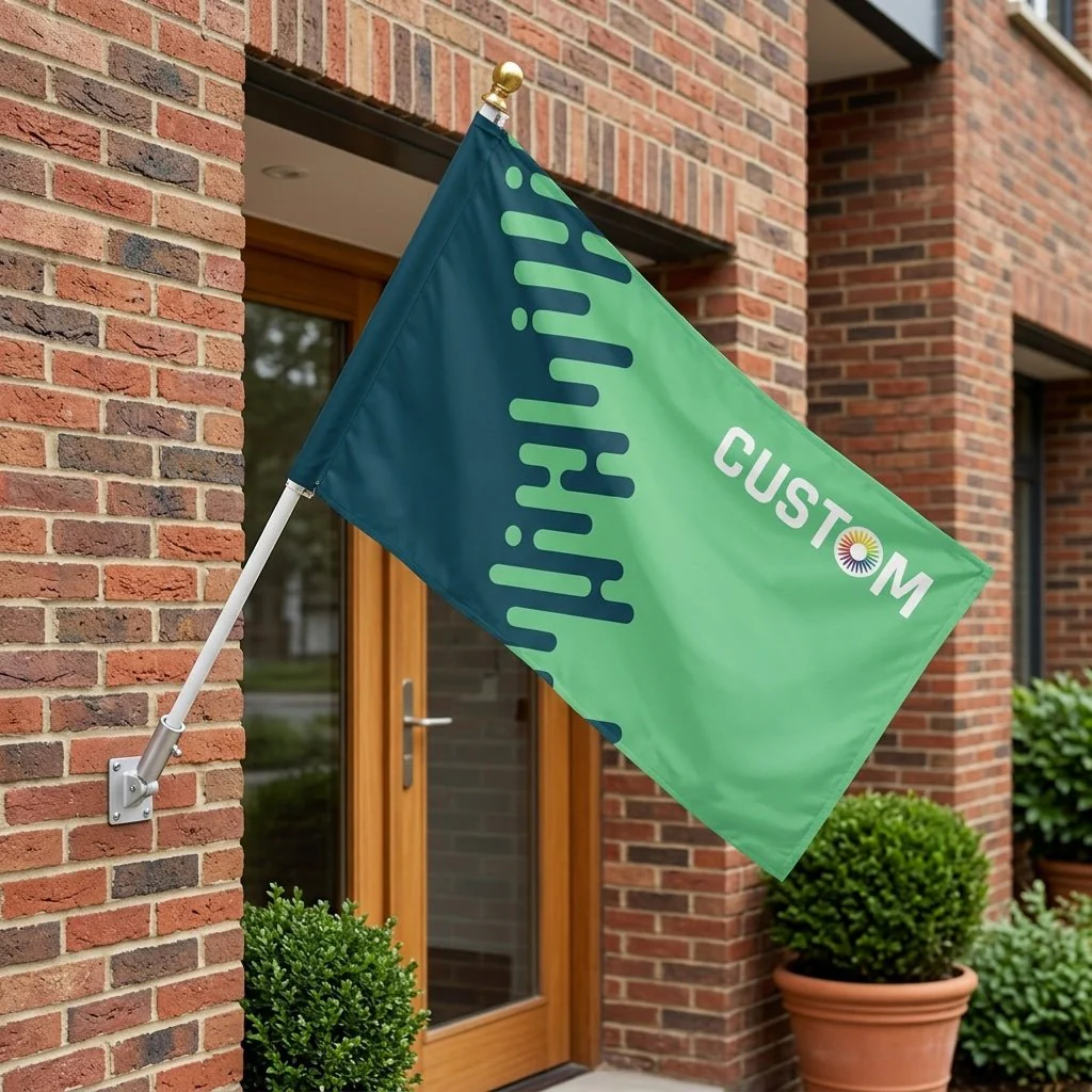 Custom House Flags – Personalized Flags for Homes | 2.5' x 4' & 3' x 5'