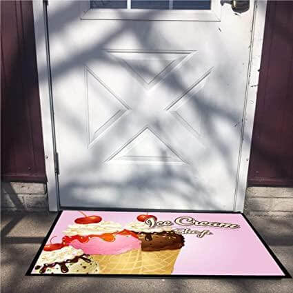 Custom Ice Cream Shop Doormat - Image 3