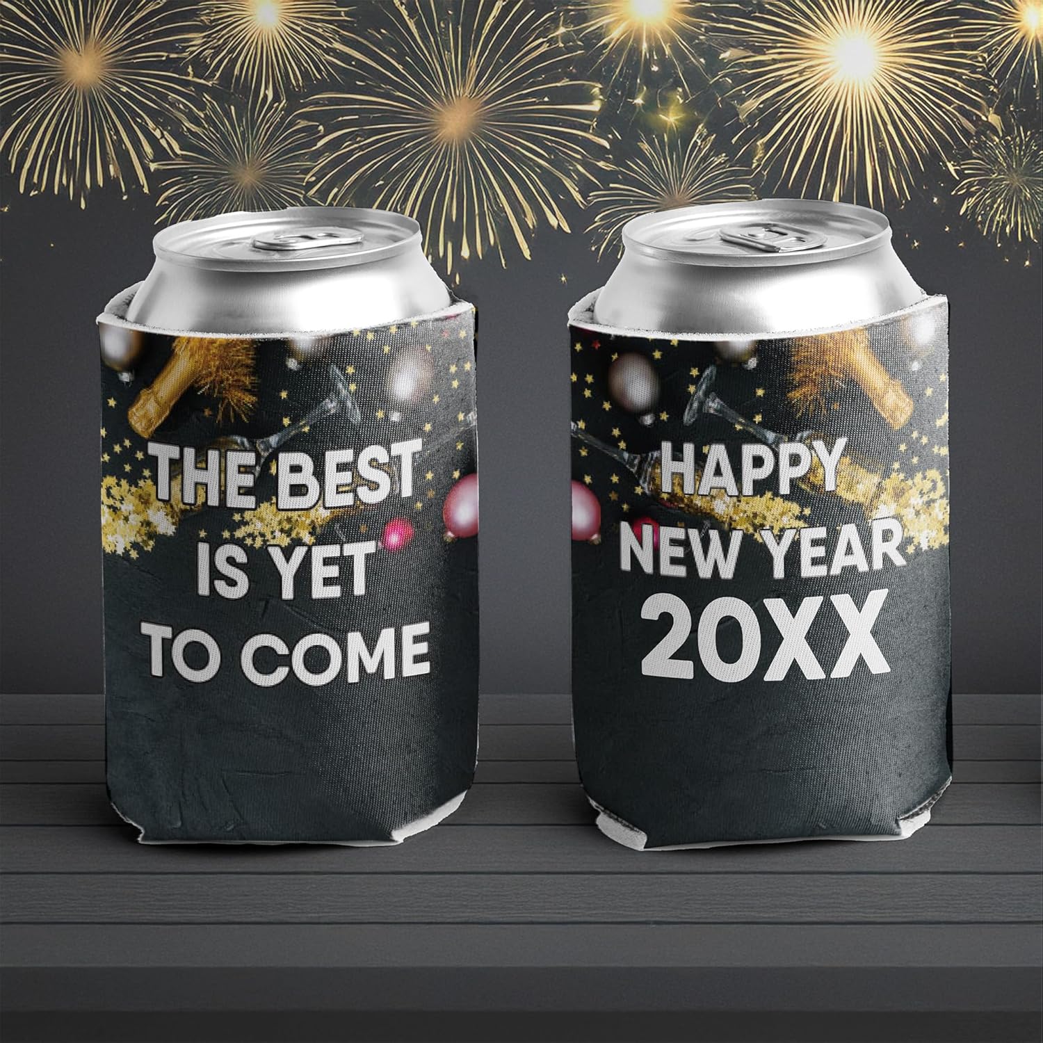 Custom New Years Can Cooler - The Best Is Yet To Come - Image 2