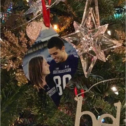 Custom Photo Ornament - Set of 3 Shapes