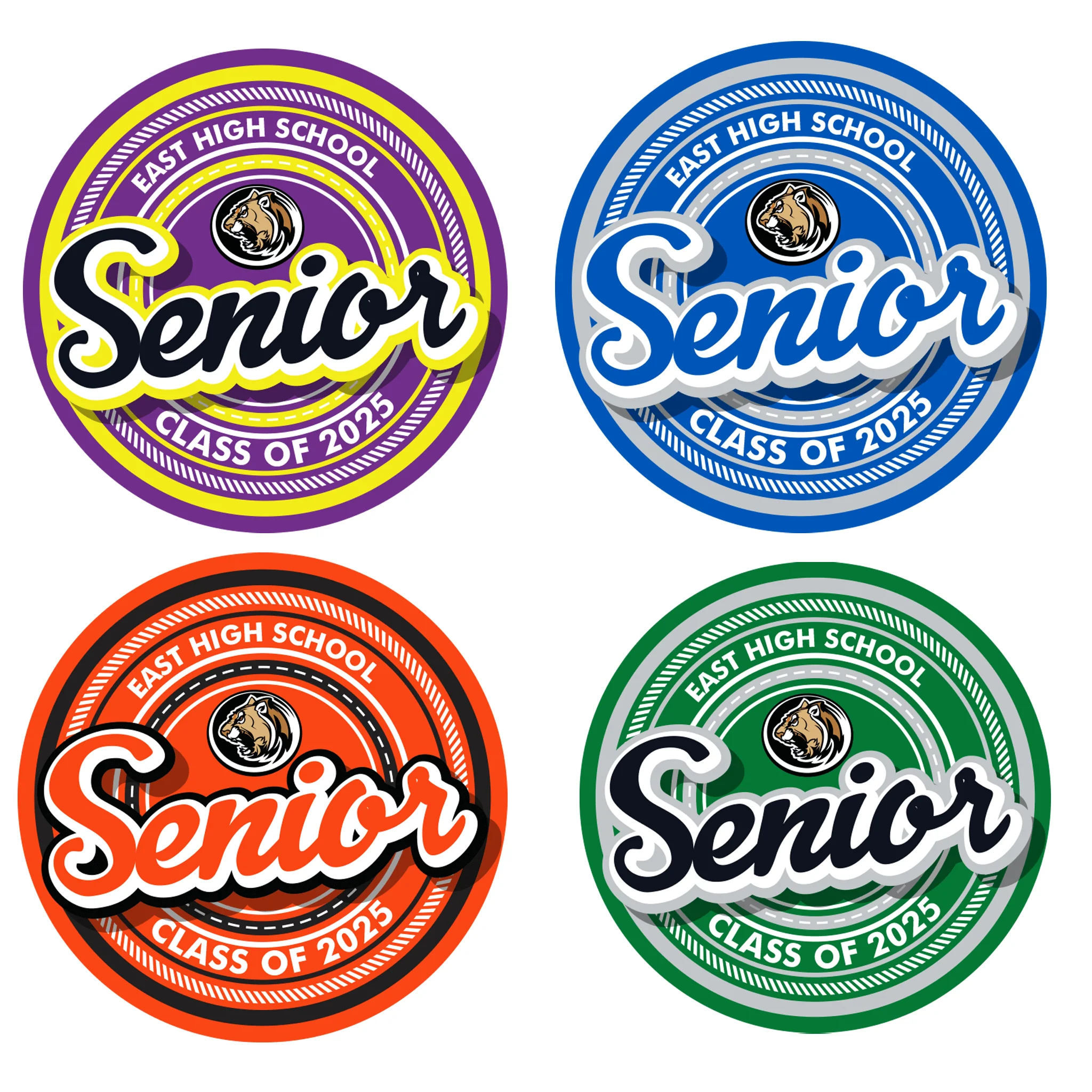 Custom Seniors 2025 Locker & Car Magnets - Image 2