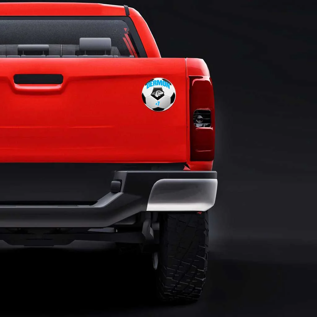 Custom Soccer Locker Magnet or Car Magnet - Image 3