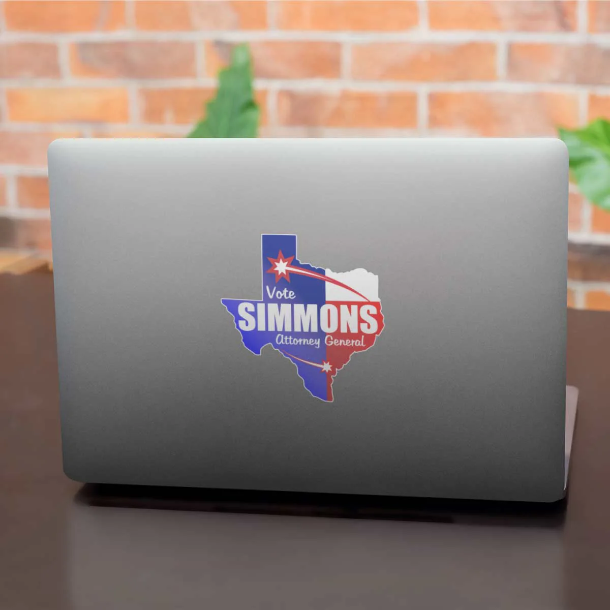 Custom State Shaped Device Decals