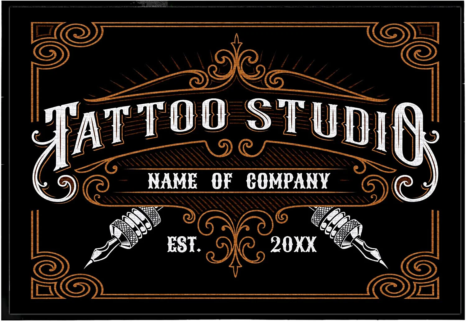 Personalized Tattoo Studio Doormat - Image 8