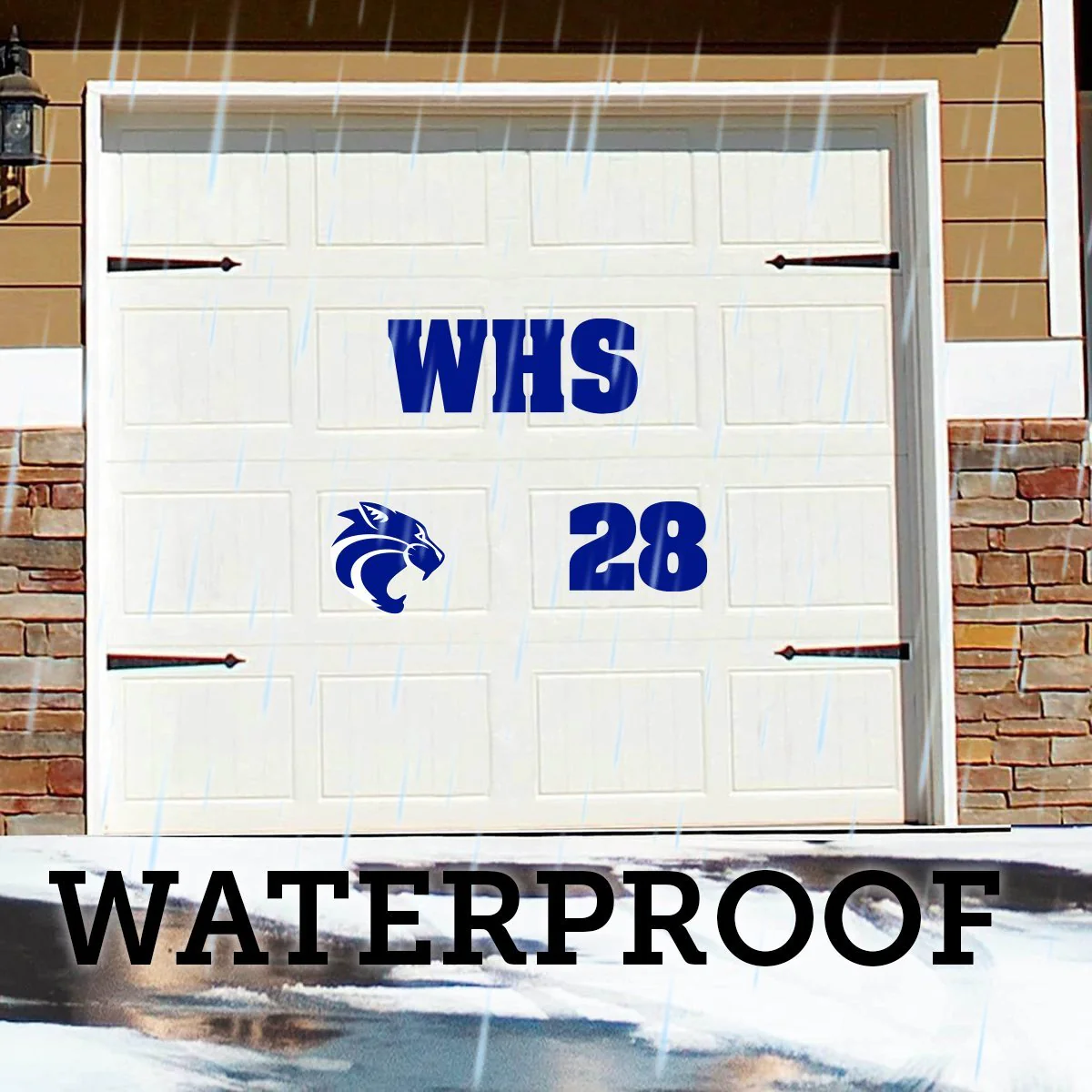 Custom Team Spirit Garage Door Magnets - Image 2