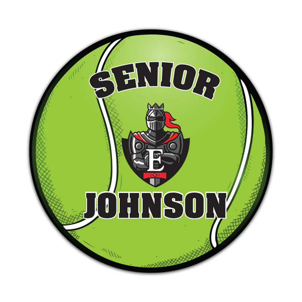 Custom Tennis Locker Magnet or Car Magnet - Image 2