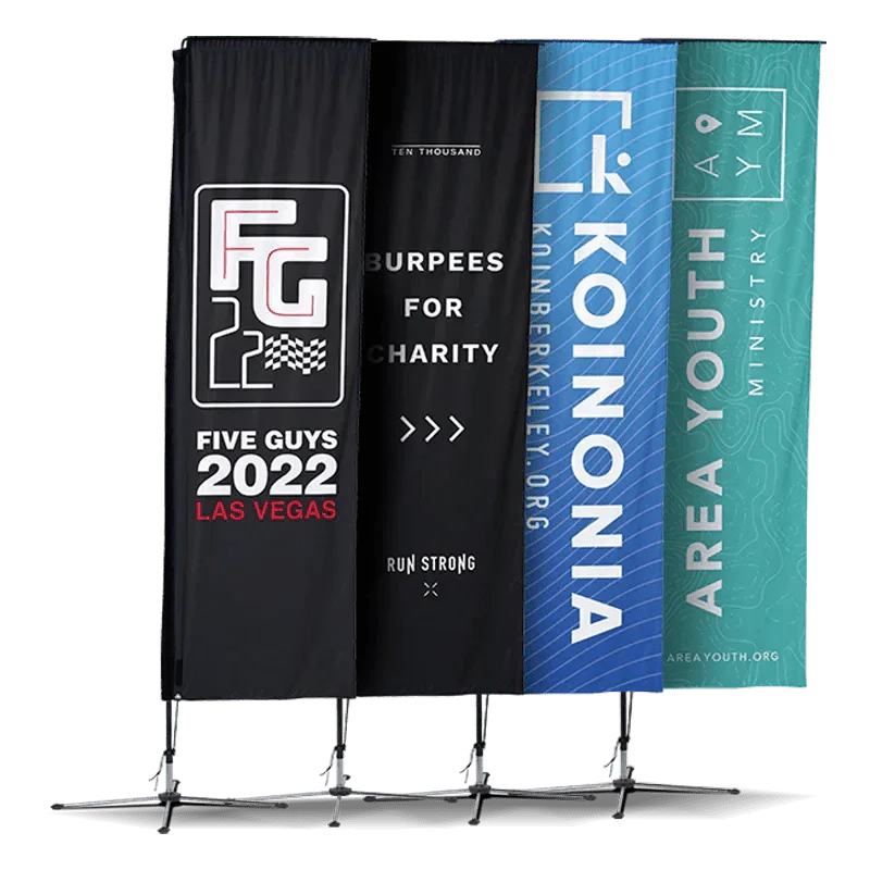 Custom Feather Flag - Tower Shape - Image 3