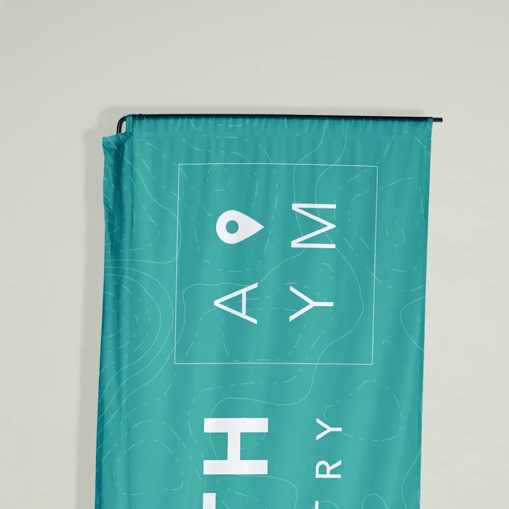 Custom Feather Flag - Tower Shape - Image 4