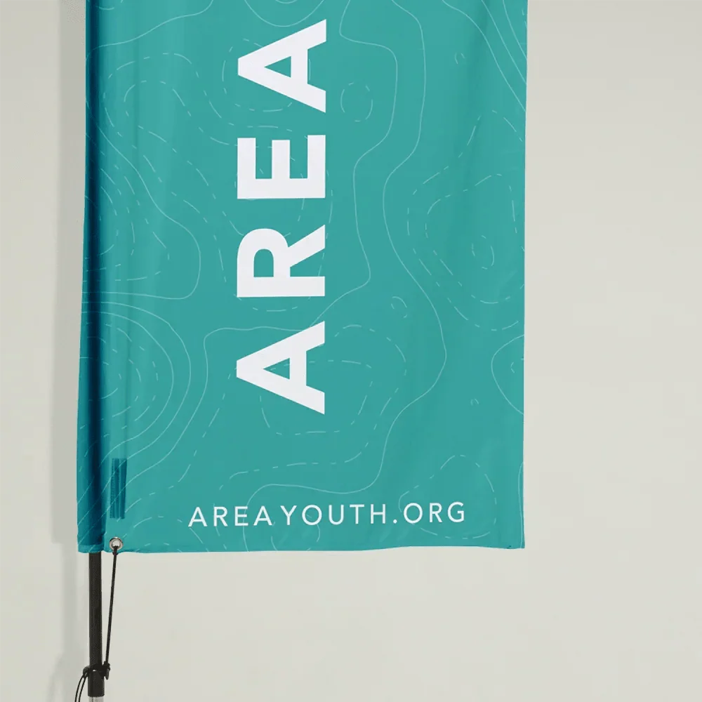 Custom Feather Flag - Tower Shape - Image 5