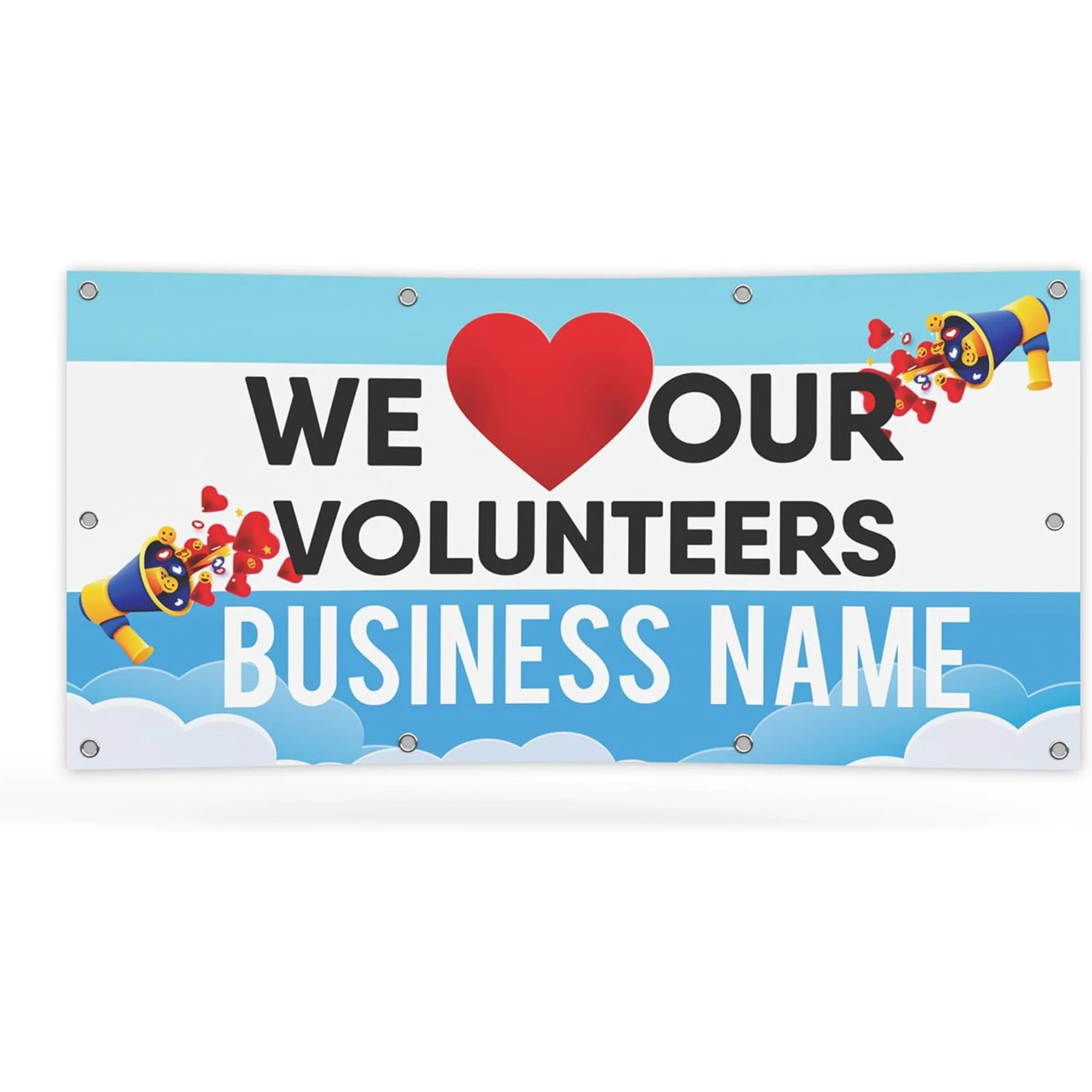 Custom Volunteer Appreciation Banner - 3x6 Feet - Image 4