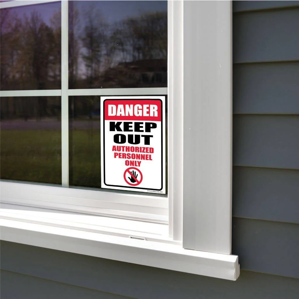 Authorized Personnel Only Sign or Sticker - Image 7