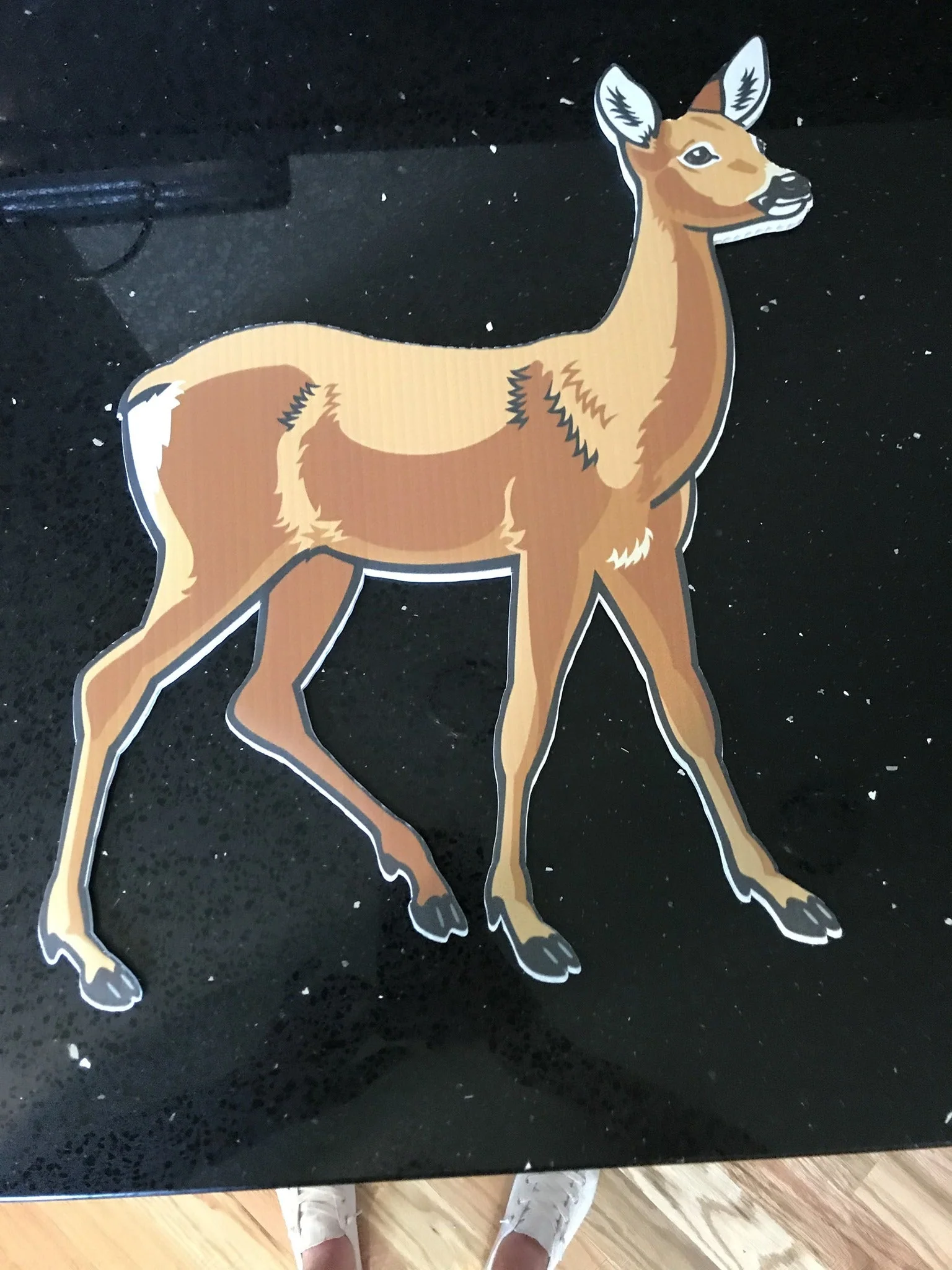 Deer Yard Decoration Set of 12 - Image 2