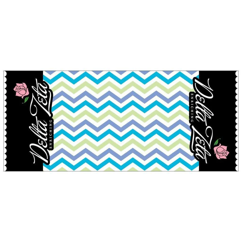 Delta Zeta 15oz Chevron Coffee Mug - Image 3