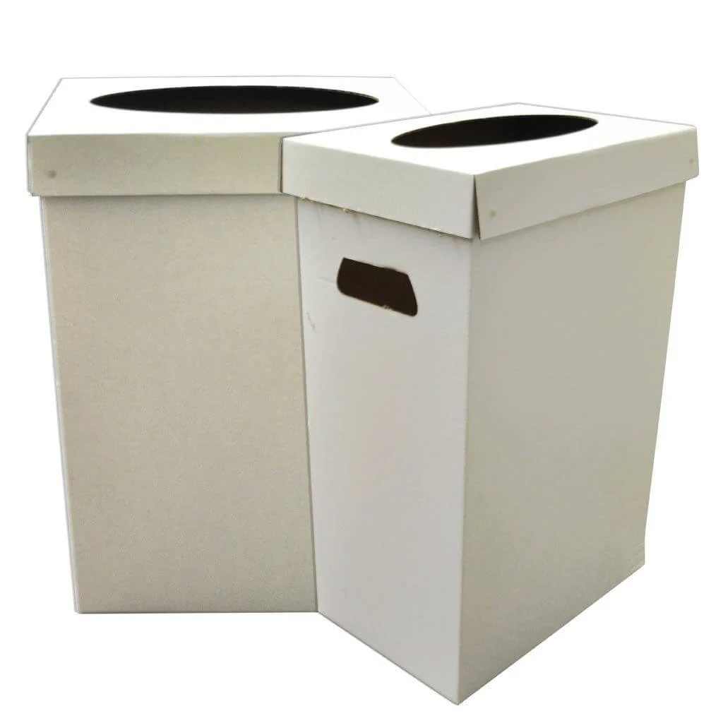 Disposable Corrugated Plastic Trash Can Lid - Image 2