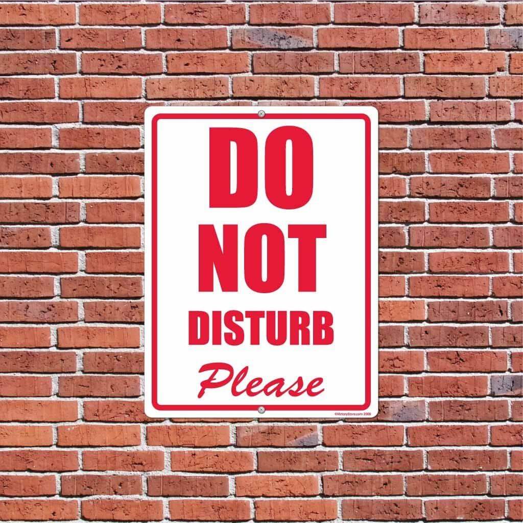 Do Not Disturb Sign or Sticker - Image 5