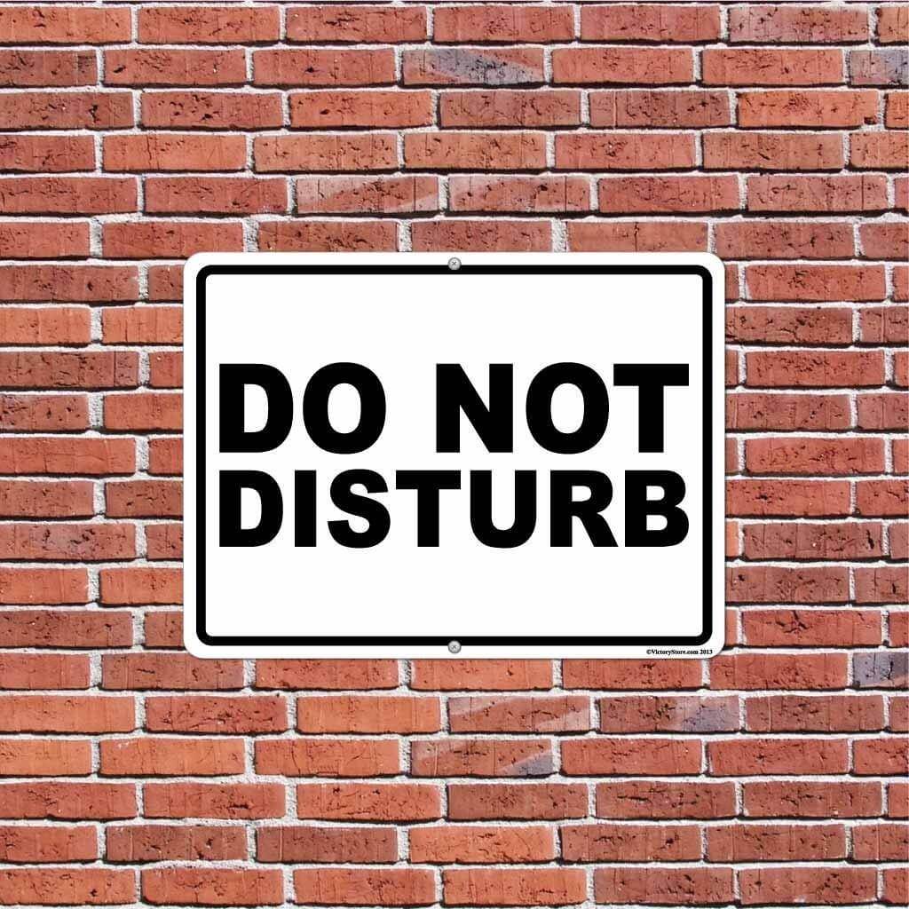 Do Not Disturb Sign or Sticker - Image 8