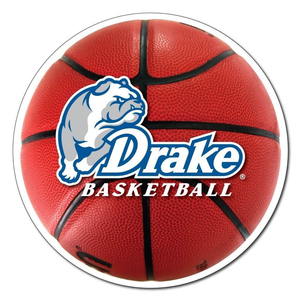Drake University Basketball Shaped Magnet - Image 2
