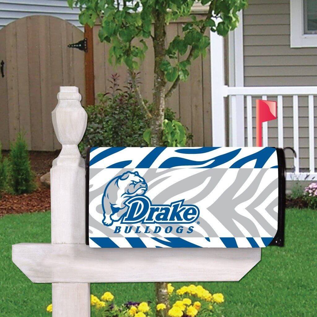 Drake Zebra Print Magnetic Mailbox Cover