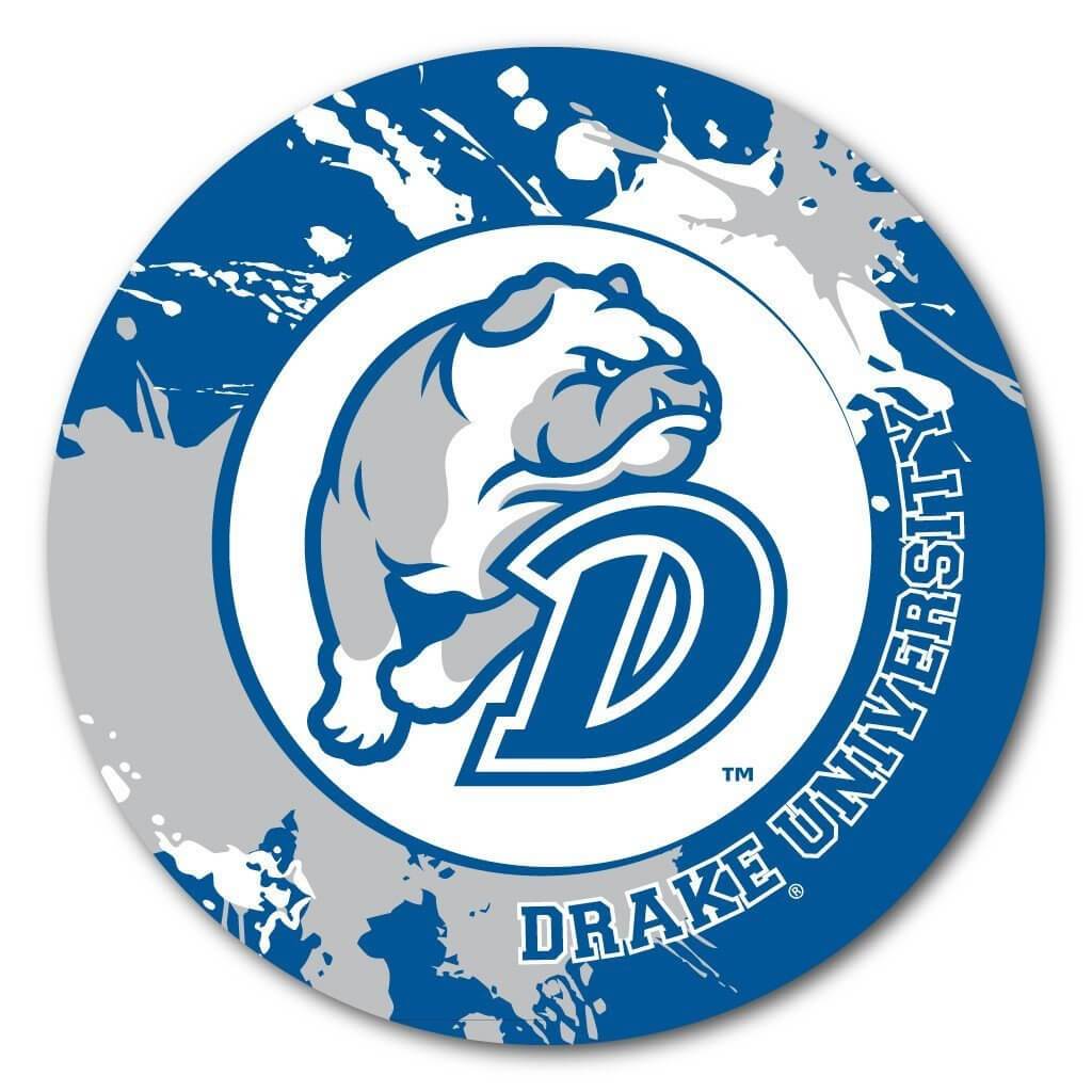 Drake University Fun Designs Coaster Set of 4 - Image 3