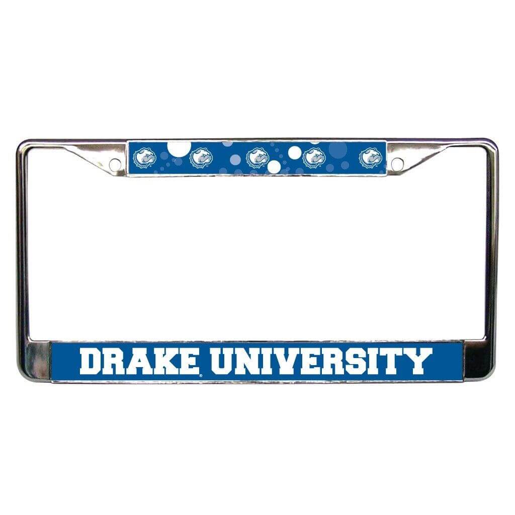 Drake University License Plate Frame
