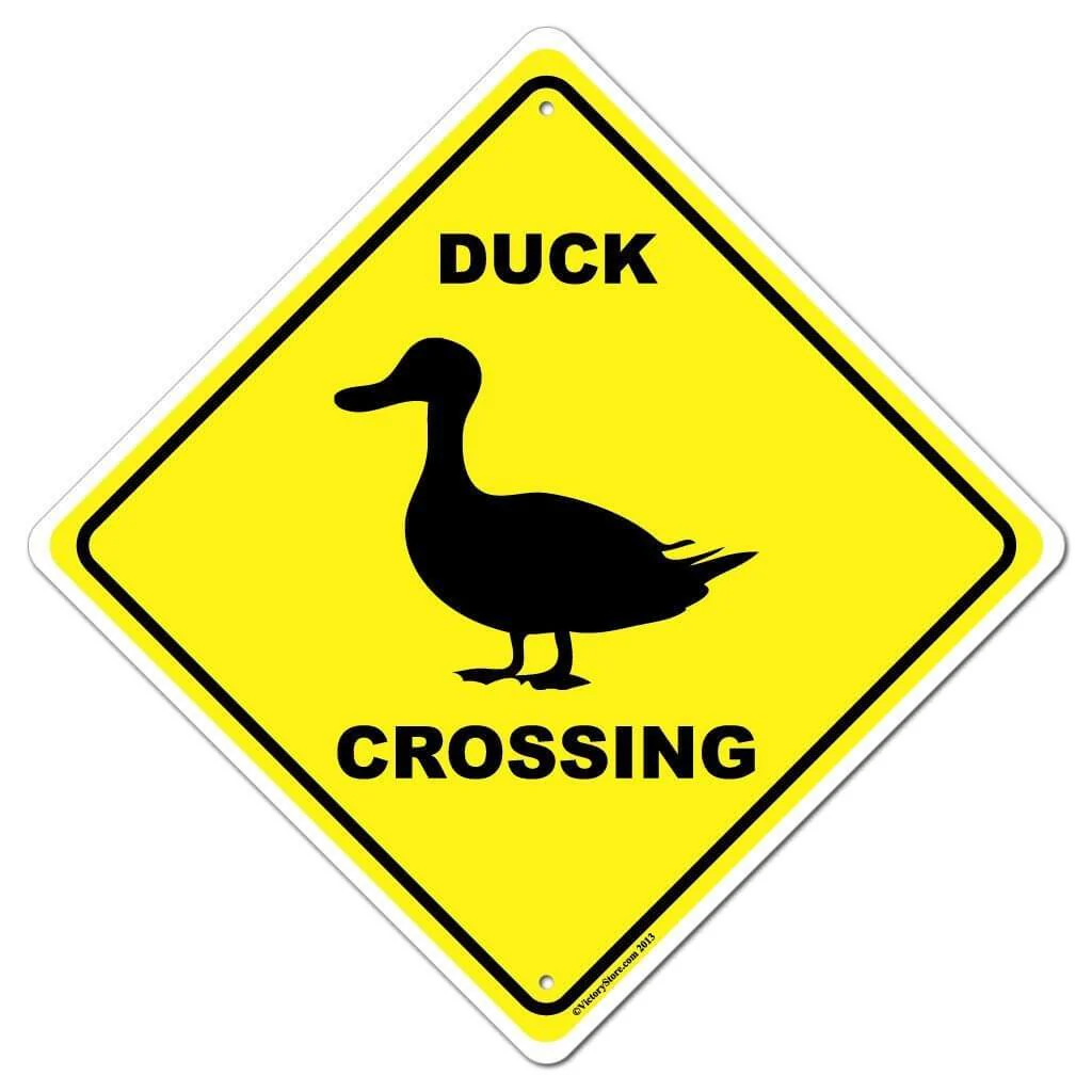 Duck Crossing Sign or Sticker - Image 3