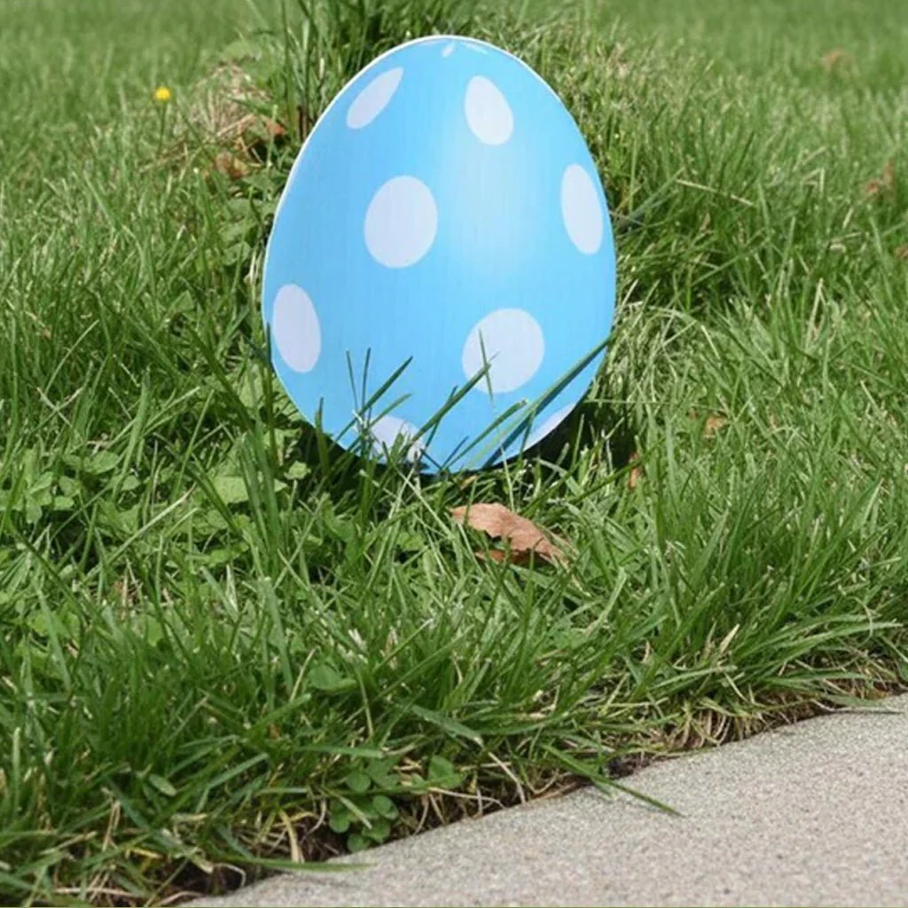 Easter Egg Flat Pathway Markers Yard Decorations 18 piece set - Image 4
