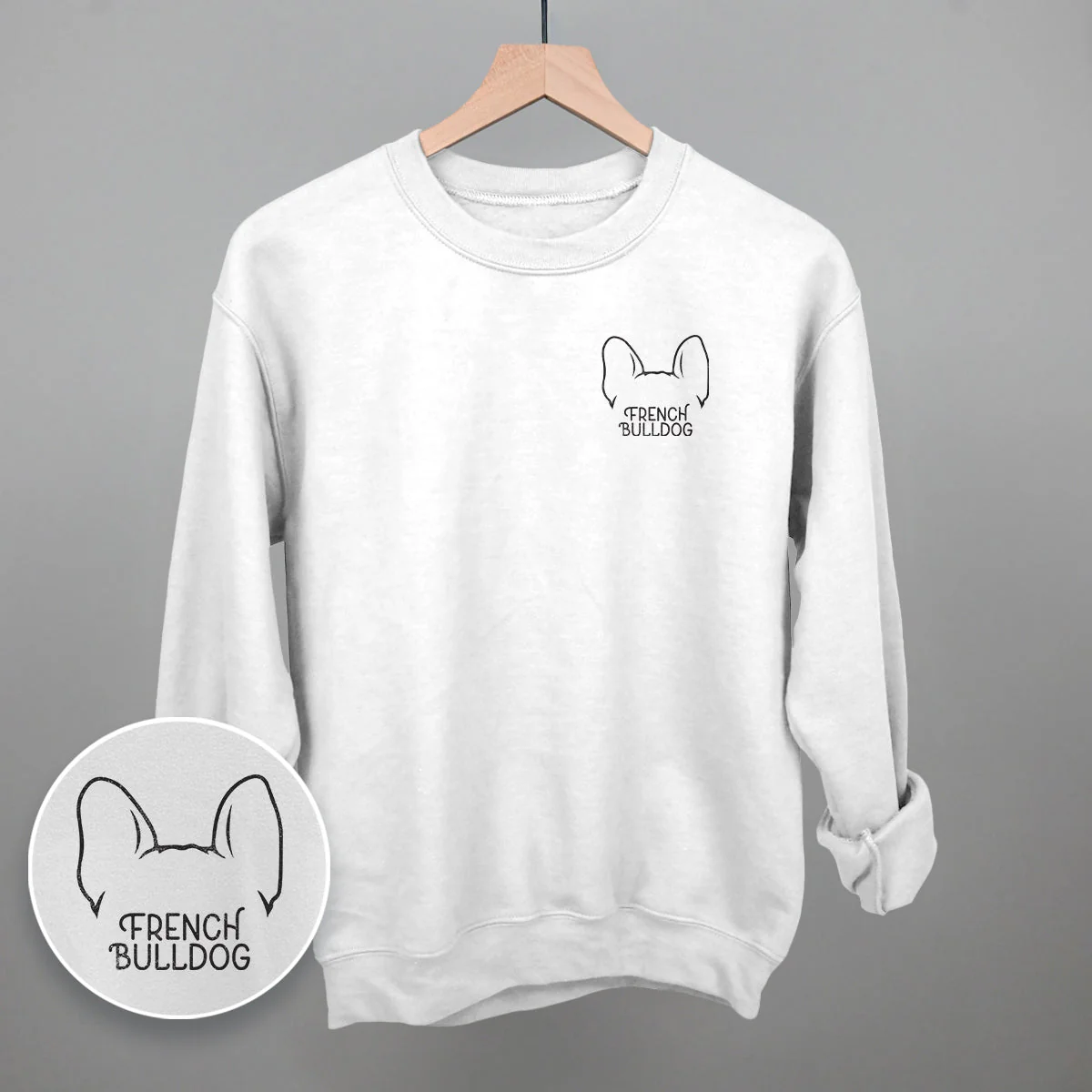 French Bulldog (Left Chest) Shirt - Image 4