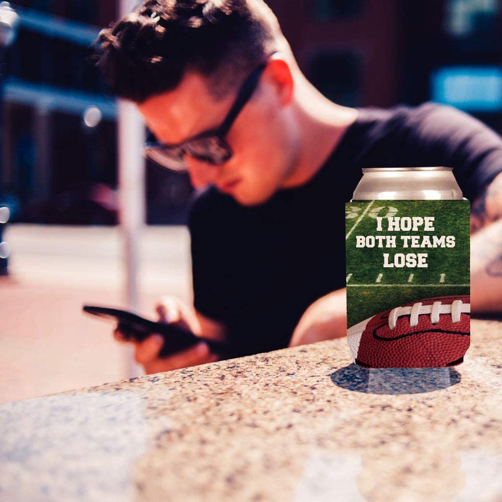 Funny Football Can Coolers Pack - Image 3