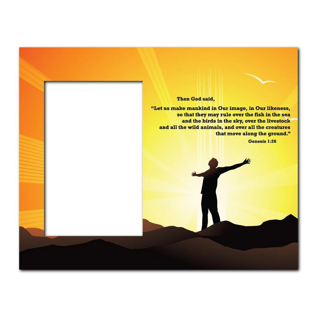 Genesis 1:26 Decorative Picture Frame - Image 2