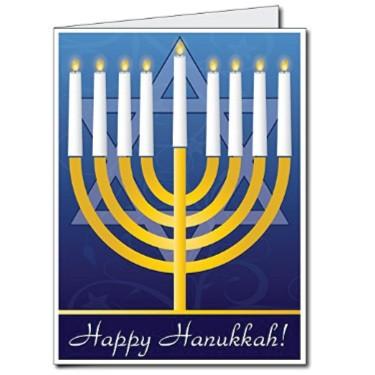 3' Giant Happy Hanukkah Card - Image 2