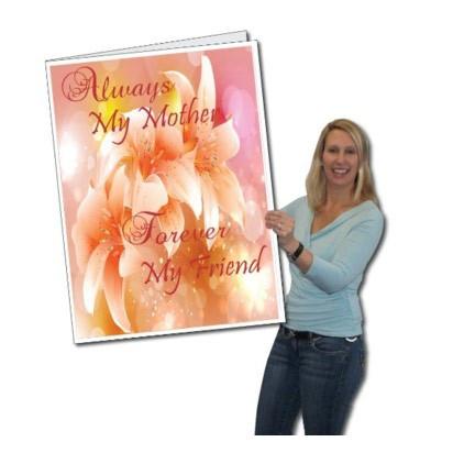 Giant Always My Mother, Forever My Friend Mother's Day Greeting Card