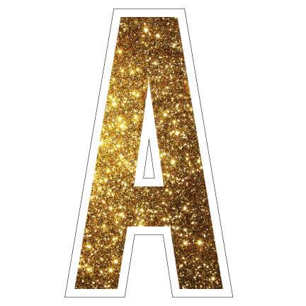 Sparkle 22.75" Bebas Alphabet Yard Decoration Set - 26 pc set - Image 3