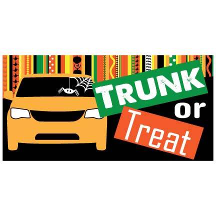 Trunk or Treat Waterproof Vinyl Banner - Image 2