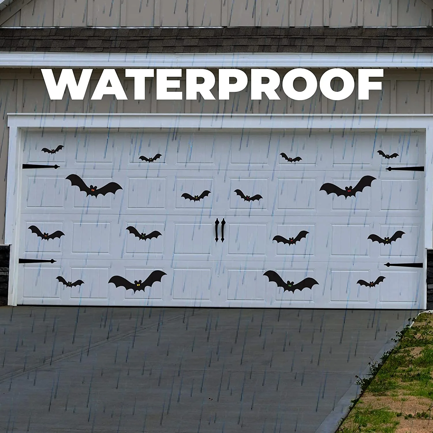 16 Piece Halloween Bats Magnets, Indoor or Outdoor Halloween Magnets - Image 4