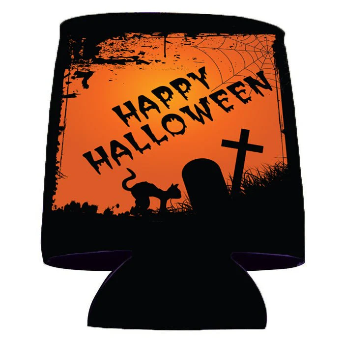 Halloween Party Graveyard Scene Can Cooler Set - Image 4